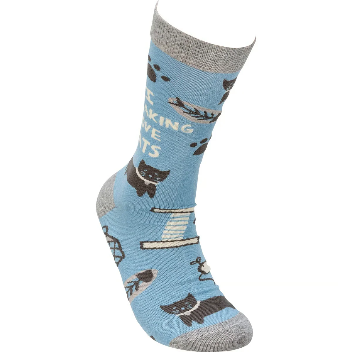 I Freaking Love Cats Socks - Image 4