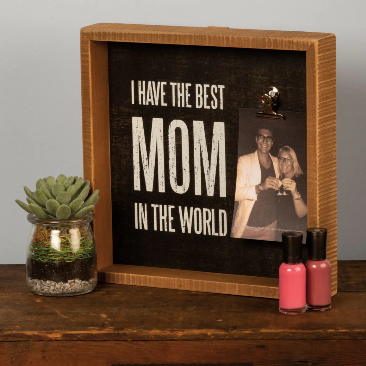 Surprise Me Sale 🤭 I Have The Best Mom In The World Inset Box Frame - Image 3