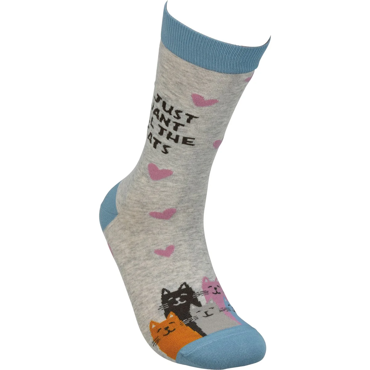 I Just Want All The Cats Unisex Fun Socks - Image 3