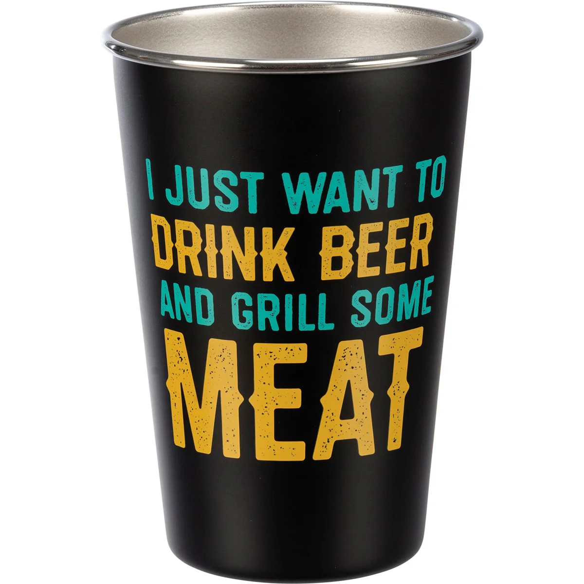 Surprise Me Sale 🤭 I Just Want To Drink Beer and Grill Some Meat Pint Glass