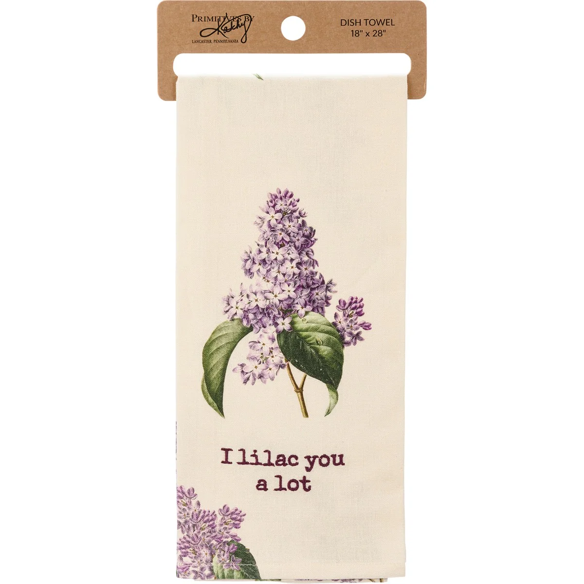 ๐ I Lilac You A Lot Kitchen Towel