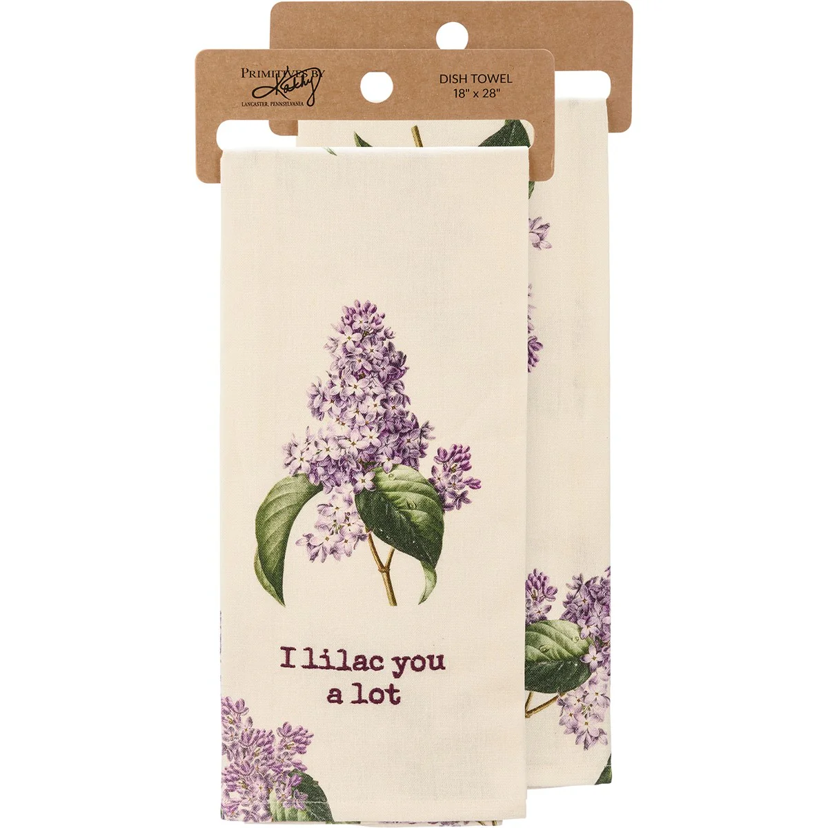 ๐ I Lilac You A Lot Kitchen Towel - Image 2