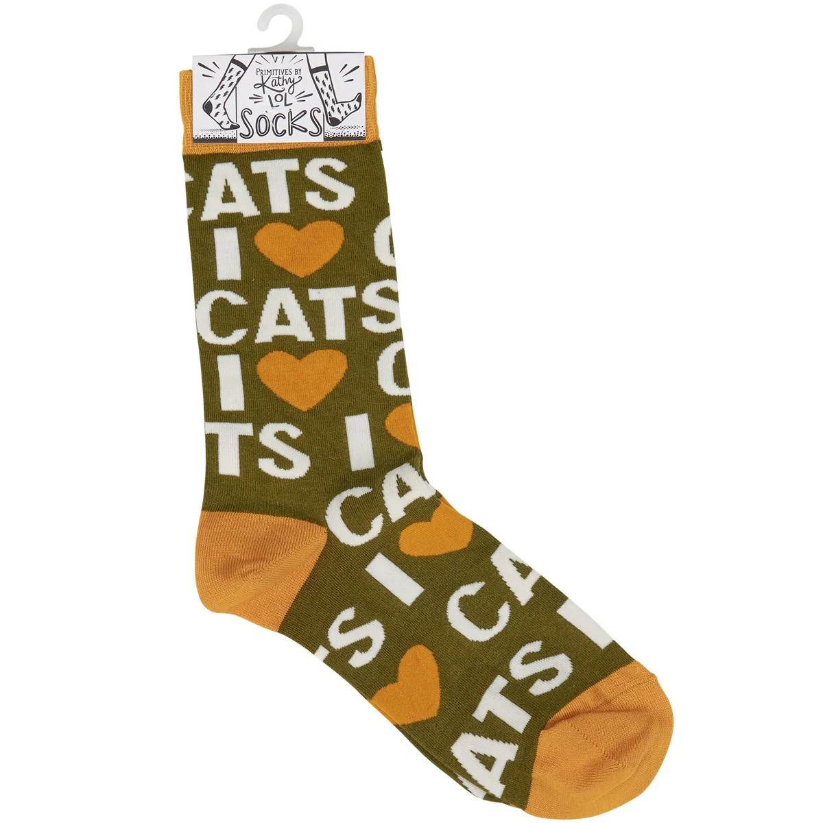 I Love Cats Unisex Novelty Socks - Image 4