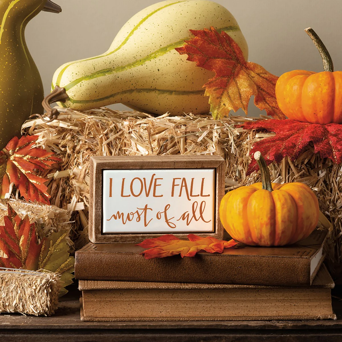 I Love Fall Most Of All Mini Box Sign - Image 3