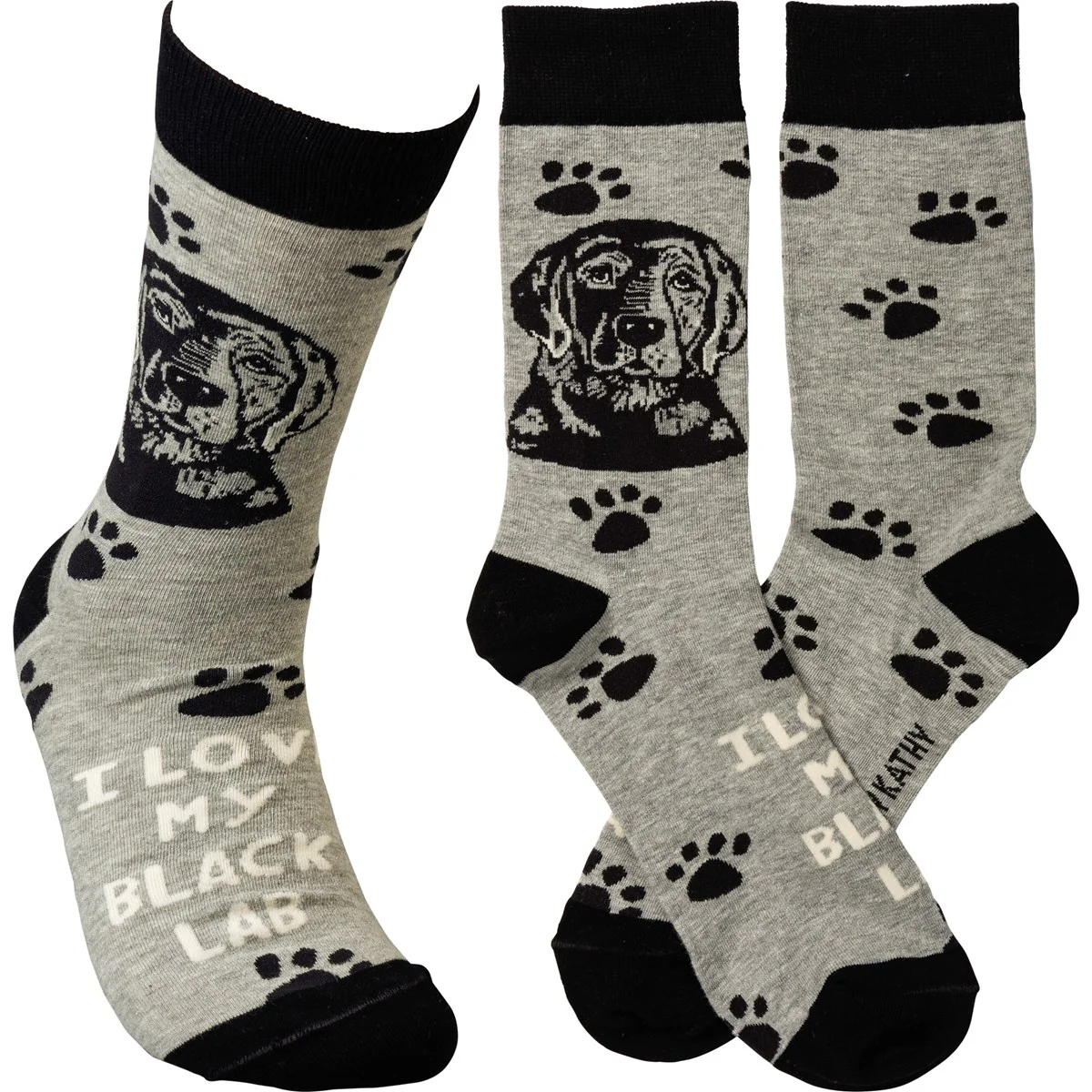 Surprise Me Sale 🤭 I Love My Black Lab Unisex Fun Socks