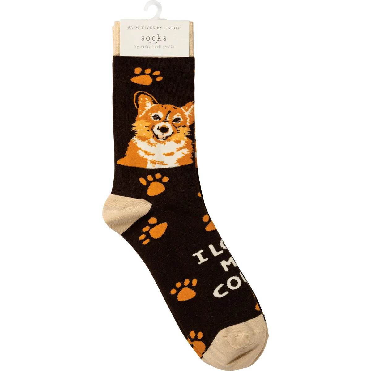 ๐ I Love My Corgi Unisex Fun Socks - Image 4