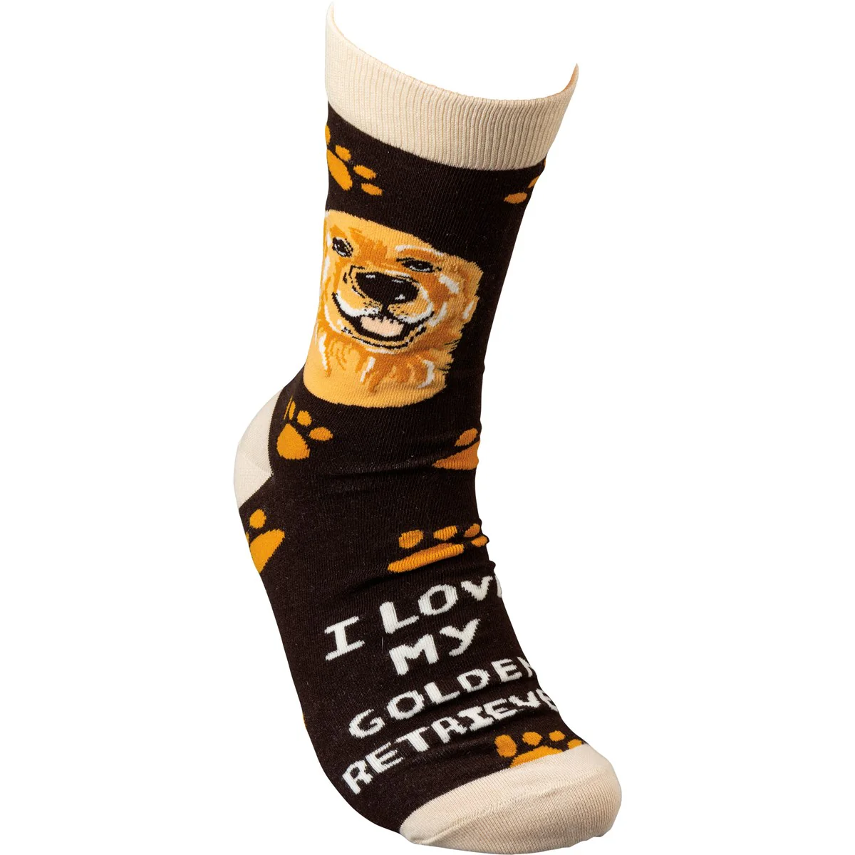 ๐ I Love My Golden Retriever Unisex Fun Socks - Image 3