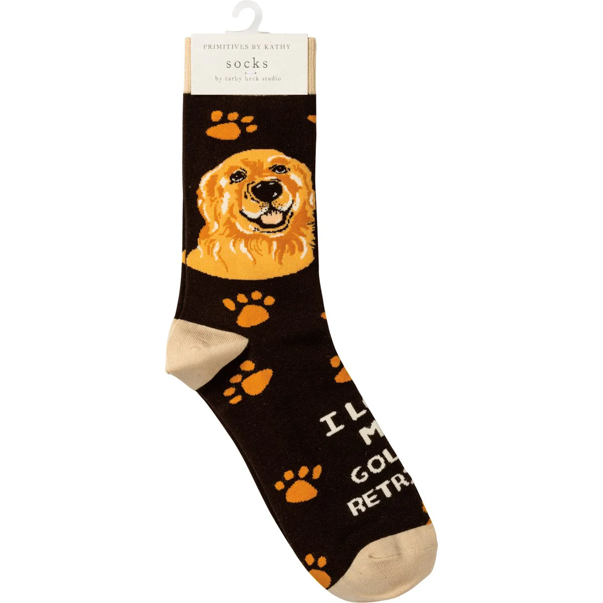 ๐ I Love My Golden Retriever Unisex Fun Socks - Image 4