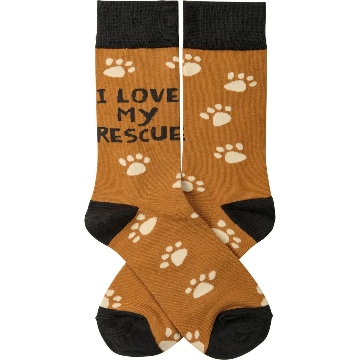 I Love My Rescue Pet Unisex Fun Socks - Image 2