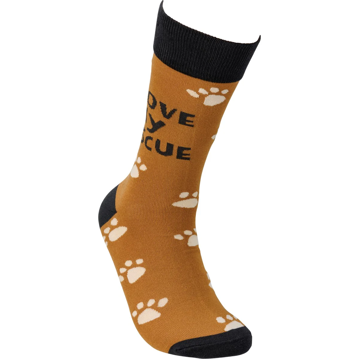 I Love My Rescue Pet Unisex Fun Socks - Image 3