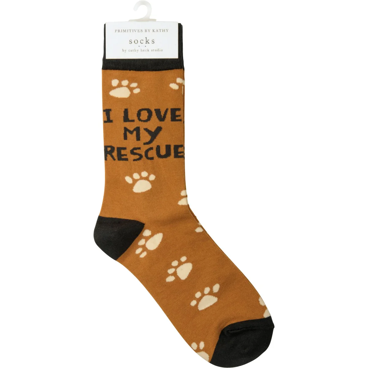 I Love My Rescue Pet Unisex Fun Socks - Image 4