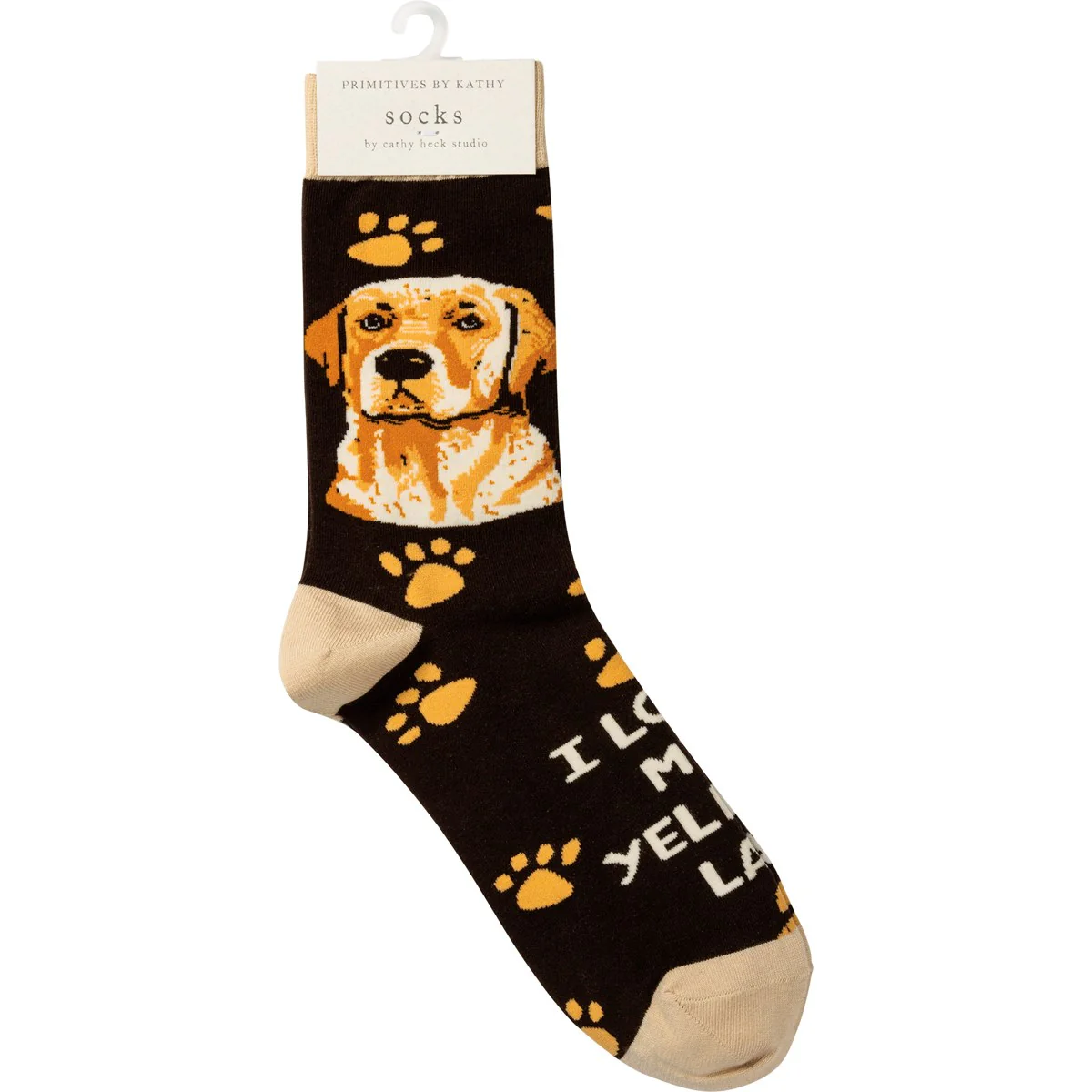 ๐ I Love My Yellow Lab Unisex Fun Socks - Image 4