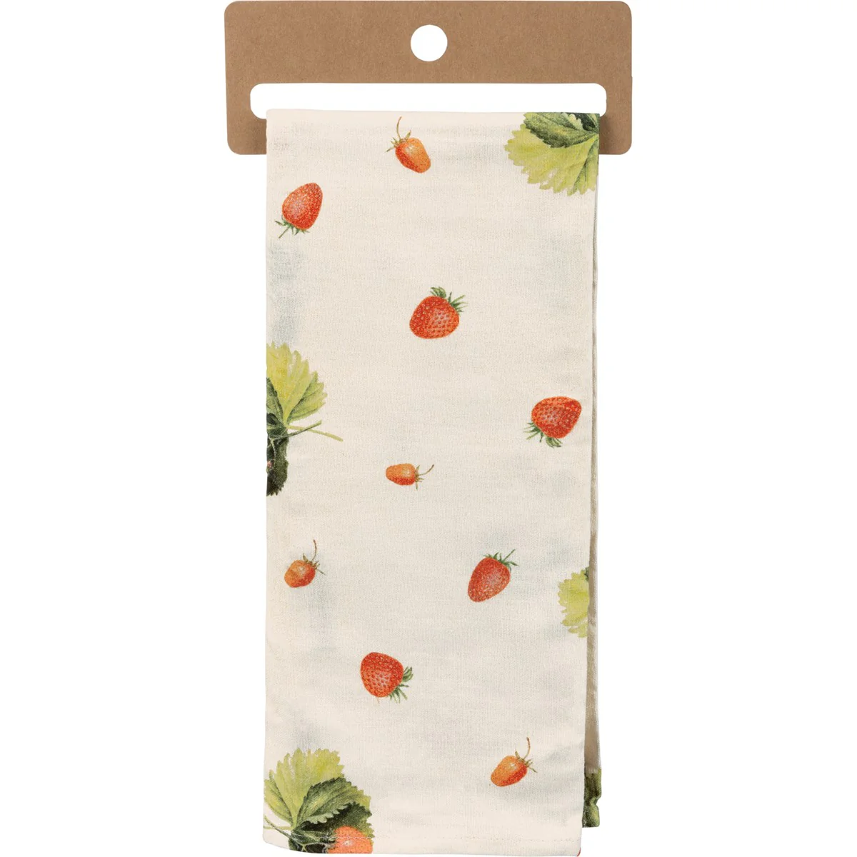 💙 I Love You Berry Much Strawberries Kitchen Towel - Image 2