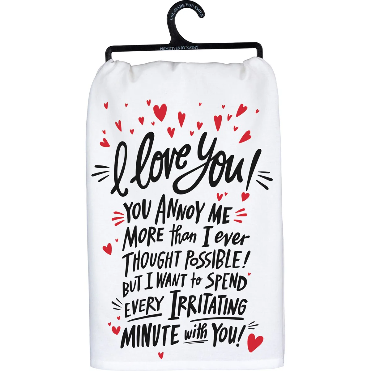 Surprise Me Sale 🤭 💙 I Love You You Annoy Me Kitchen Towel