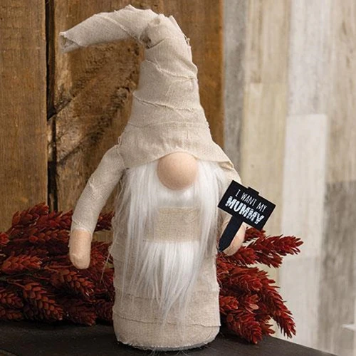 I Want My Mummy 15" Gnome Figure