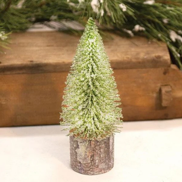 💙 Iced Foxtail Pine 8" Faux Tree