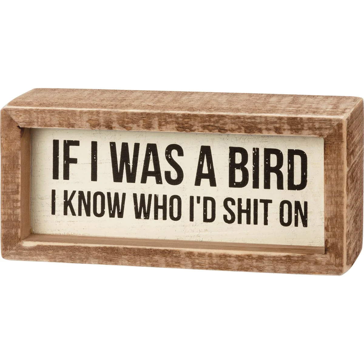 ๐ If I Was A Bird Inset 6" Box Sign