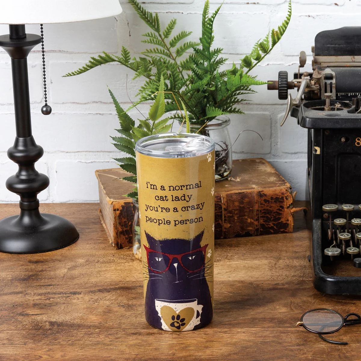 I'm A Normal Cat Lady Coffee Tumbler - Image 3