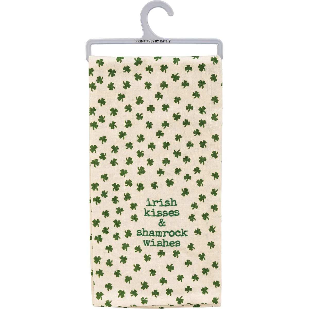 Irish Kisses & Shamrock Wishes Kitchen Towel
