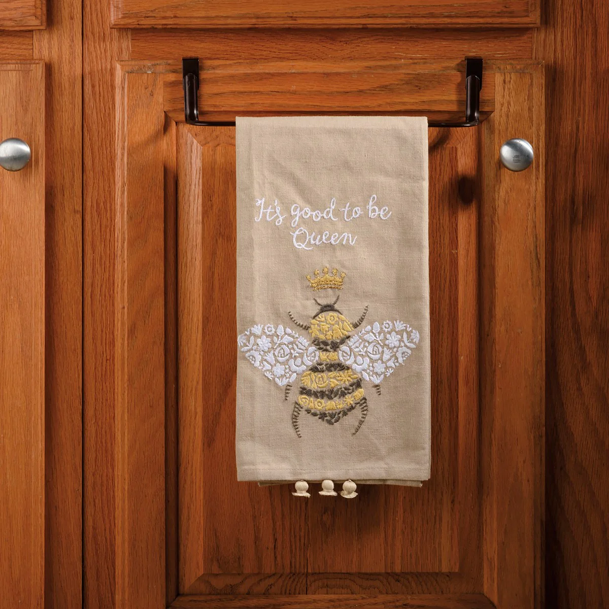 It's Good To Be Queen Bee Kitchen Towel - Image 2