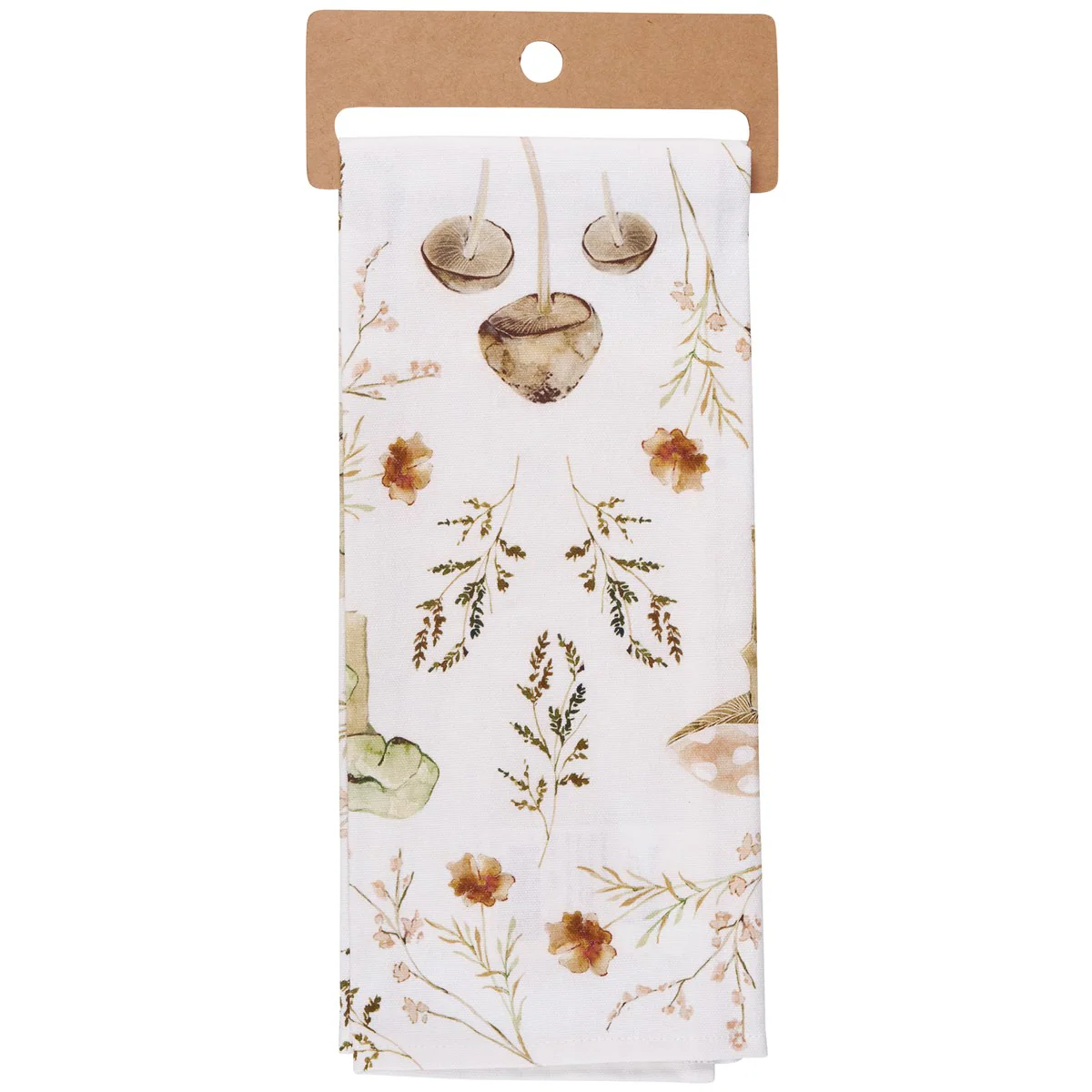 It's the Little Things in Life Mushroom Flowers Kitchen Towel - Image 3