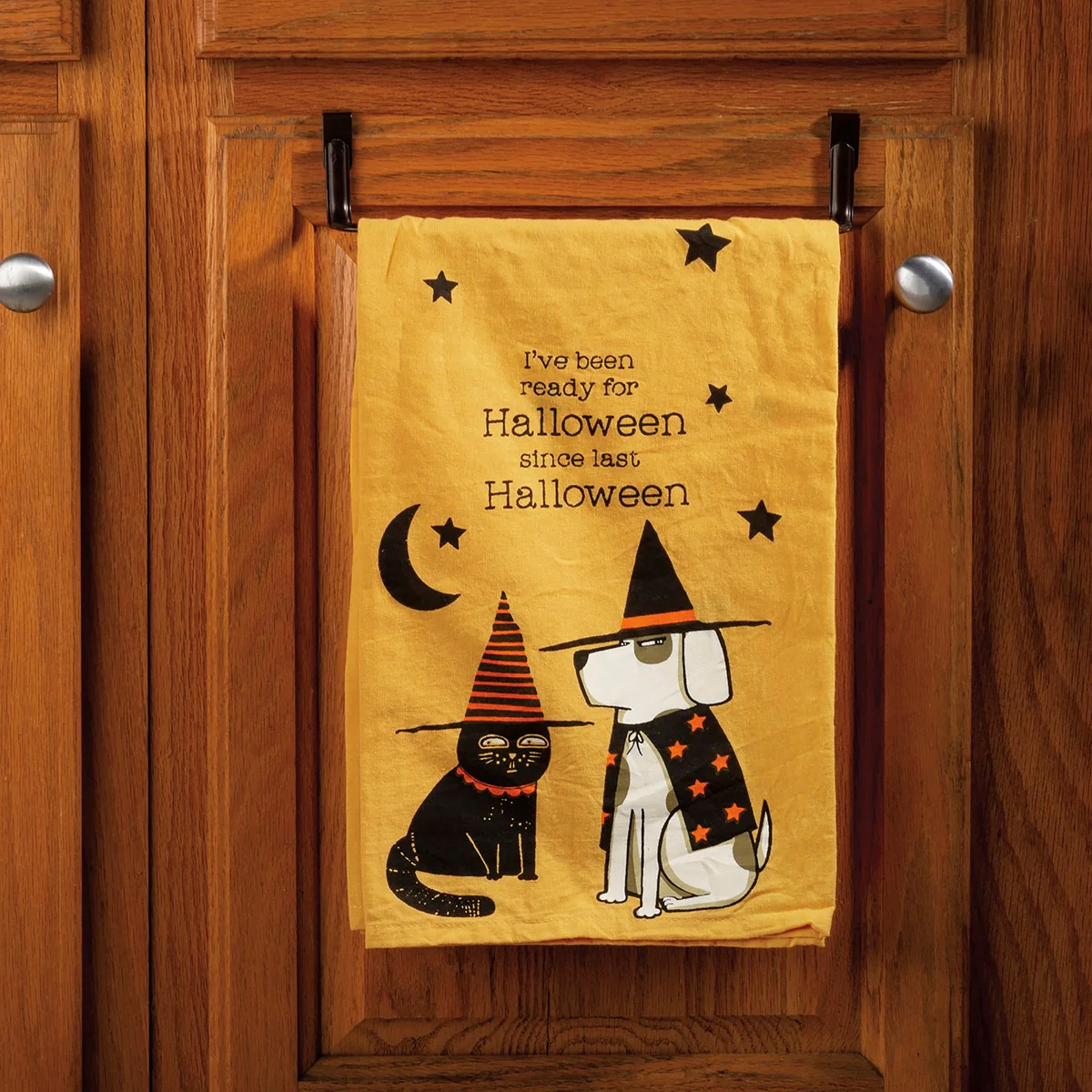 ๐ I've Been Ready for Halloween Since Last Halloween Kitchen Towel - Image 4