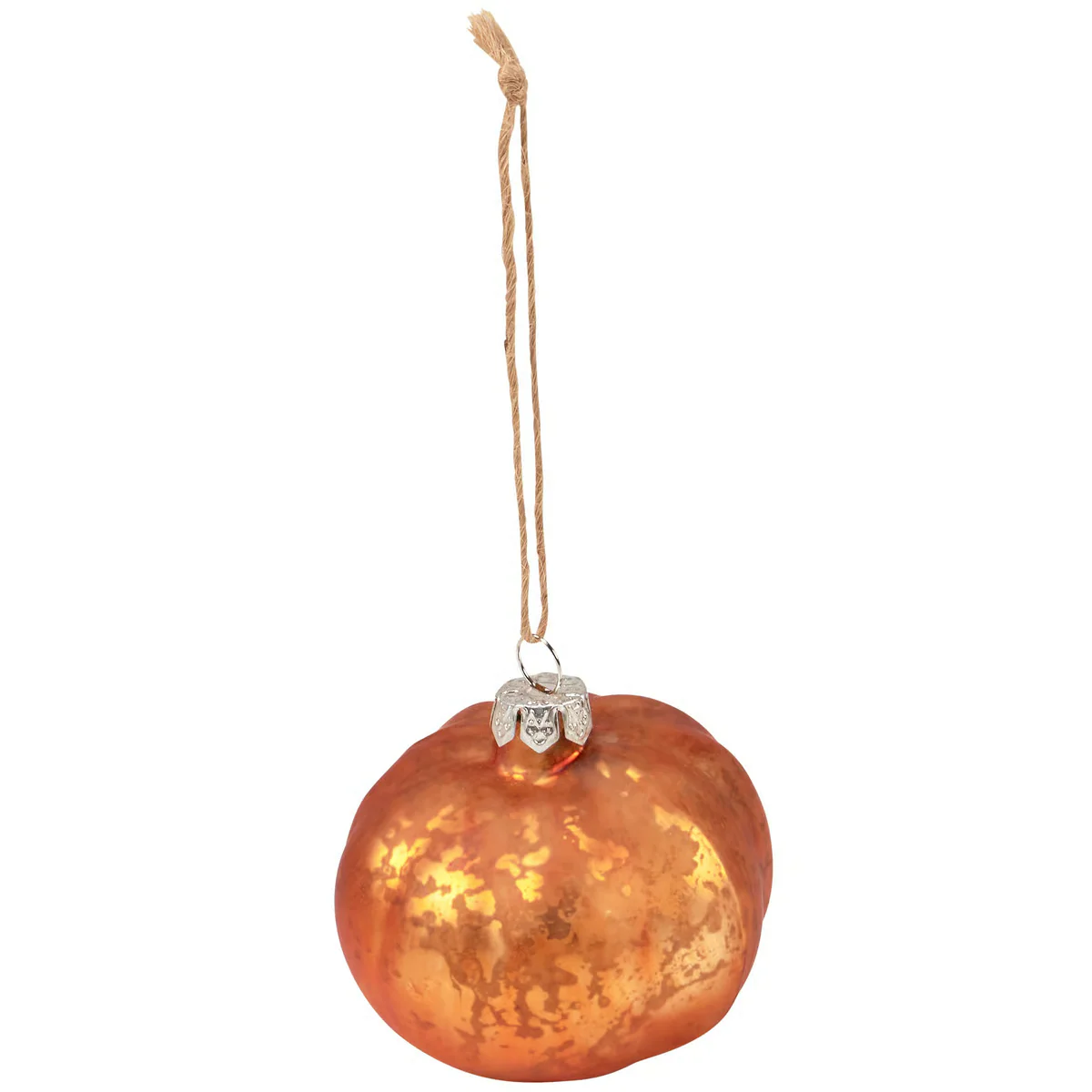 Jack O' Lantern Glass Ornament - Image 3