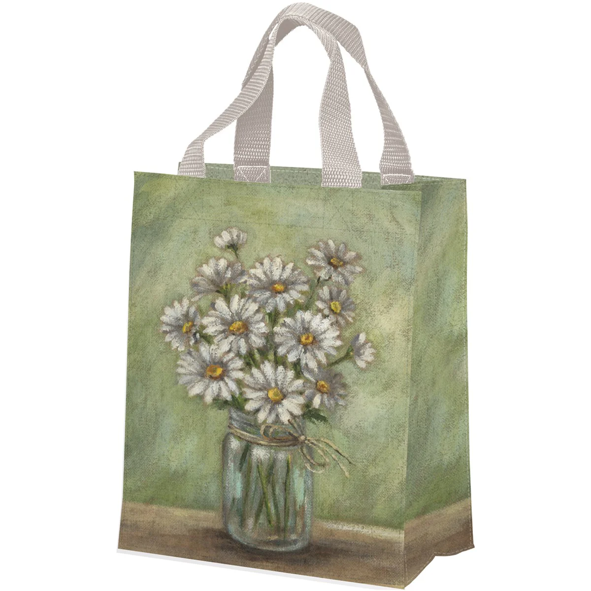 Jar Of Daisies Daily Market Tote Gift Bag