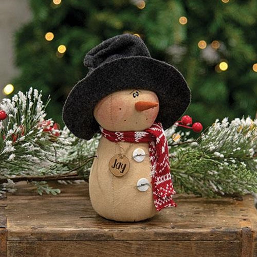 💙 Jay the Snowman 8" Holiday Plush Figure - Image 2