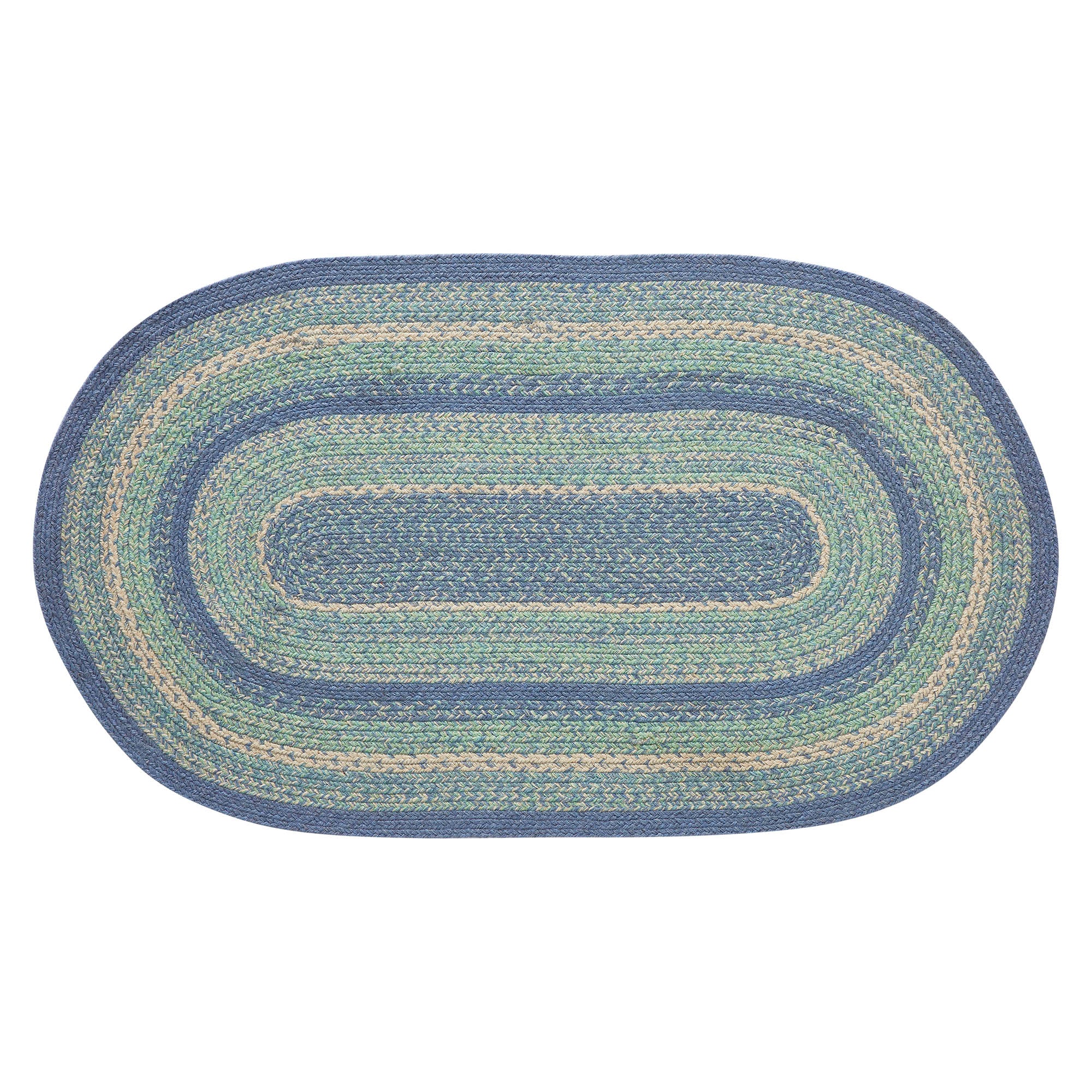 Jolie Jute Rug Oval with Pad 27" x 48" - Image 2