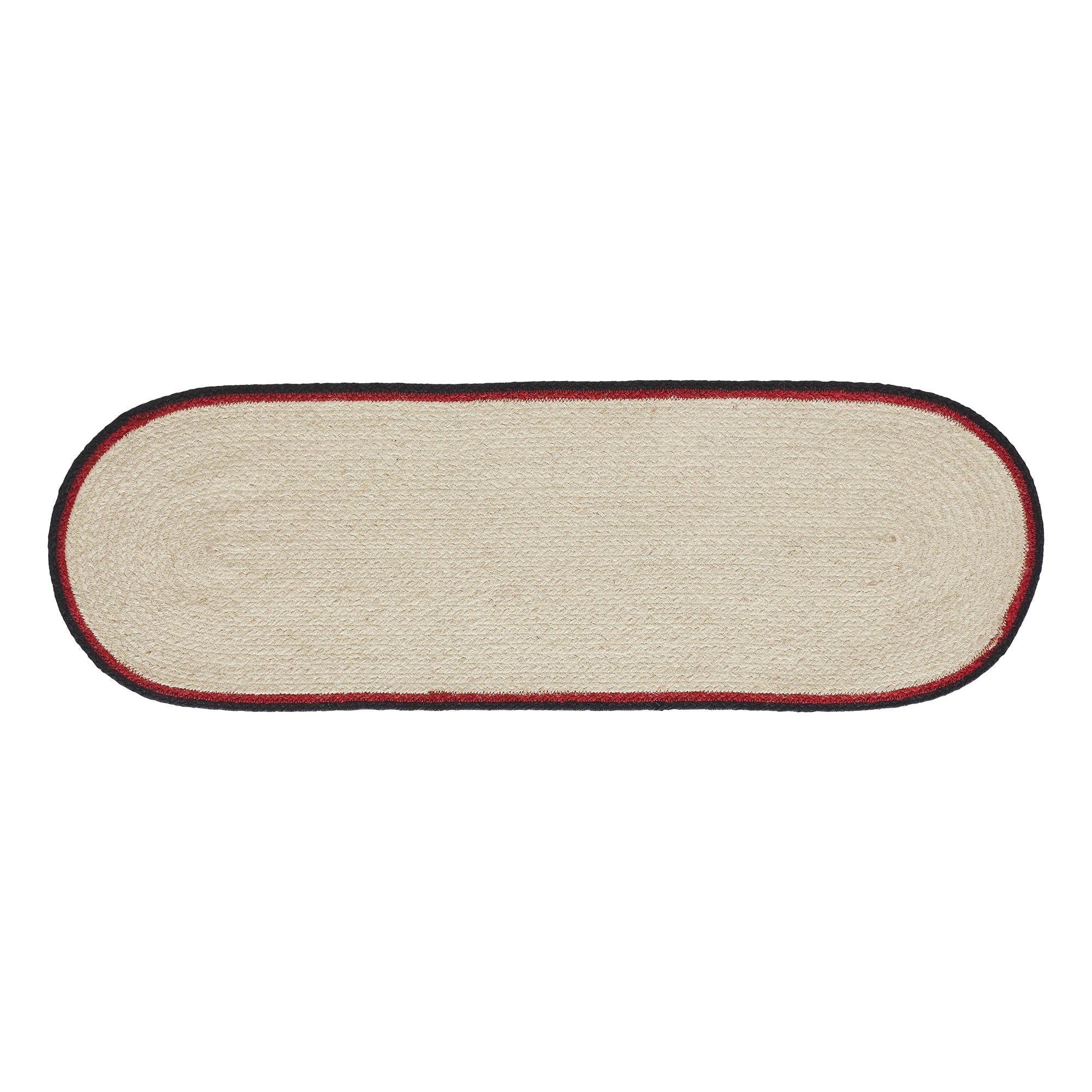 Jolly Ole Santa Jute Oval 36" Table Runner - Image 3