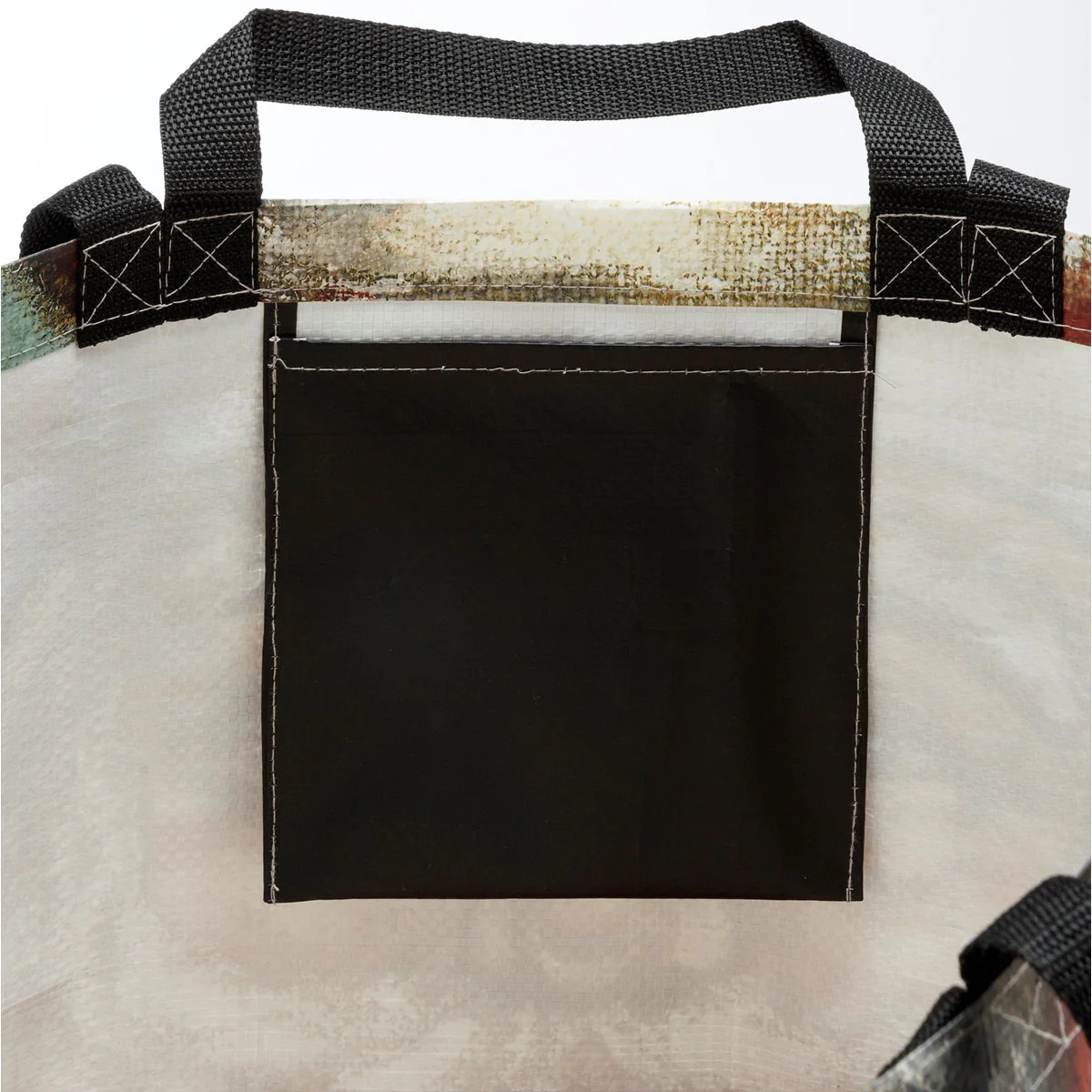 Jolly Santa Face Shopping Tote - Image 3