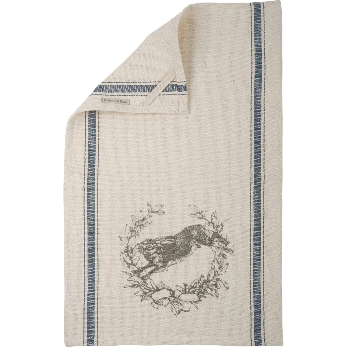 💙 Jumping Rabbit Cottage Style Kitchen Towel