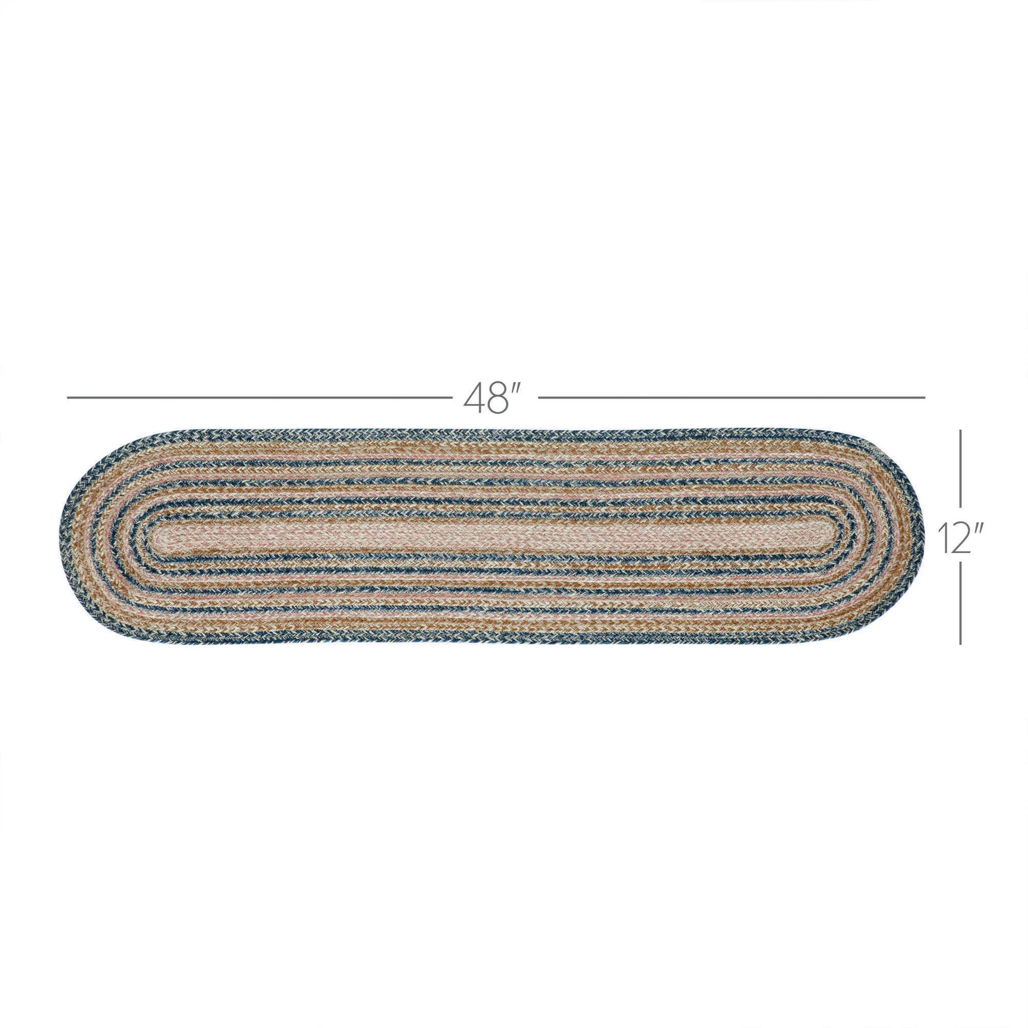 Kaila Jute 48" Oval Table Runner - Image 4