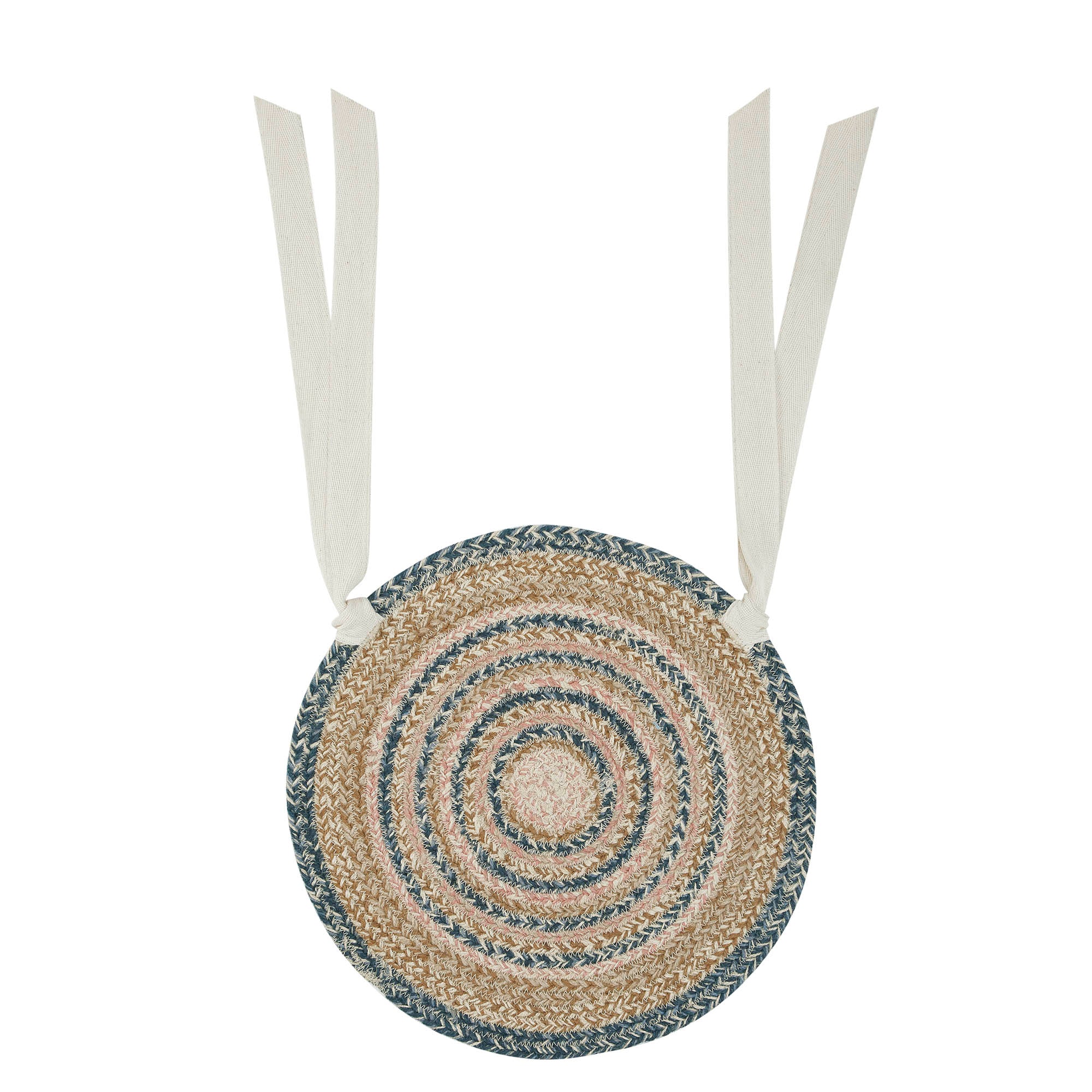 Kaila Jute Chair Pad 15" Diameter - Image 4