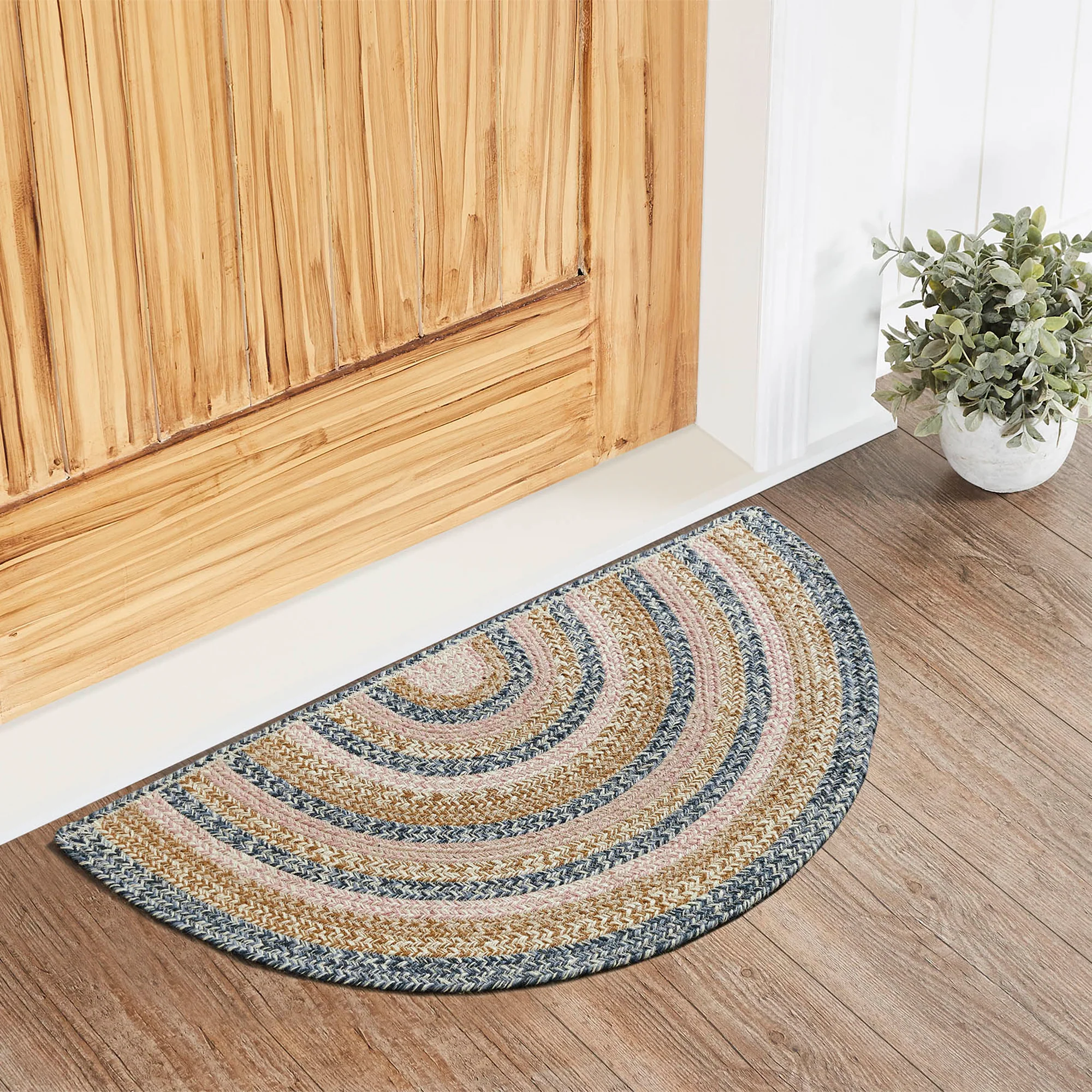 Kaila Jute Half Circle 36" Rug
