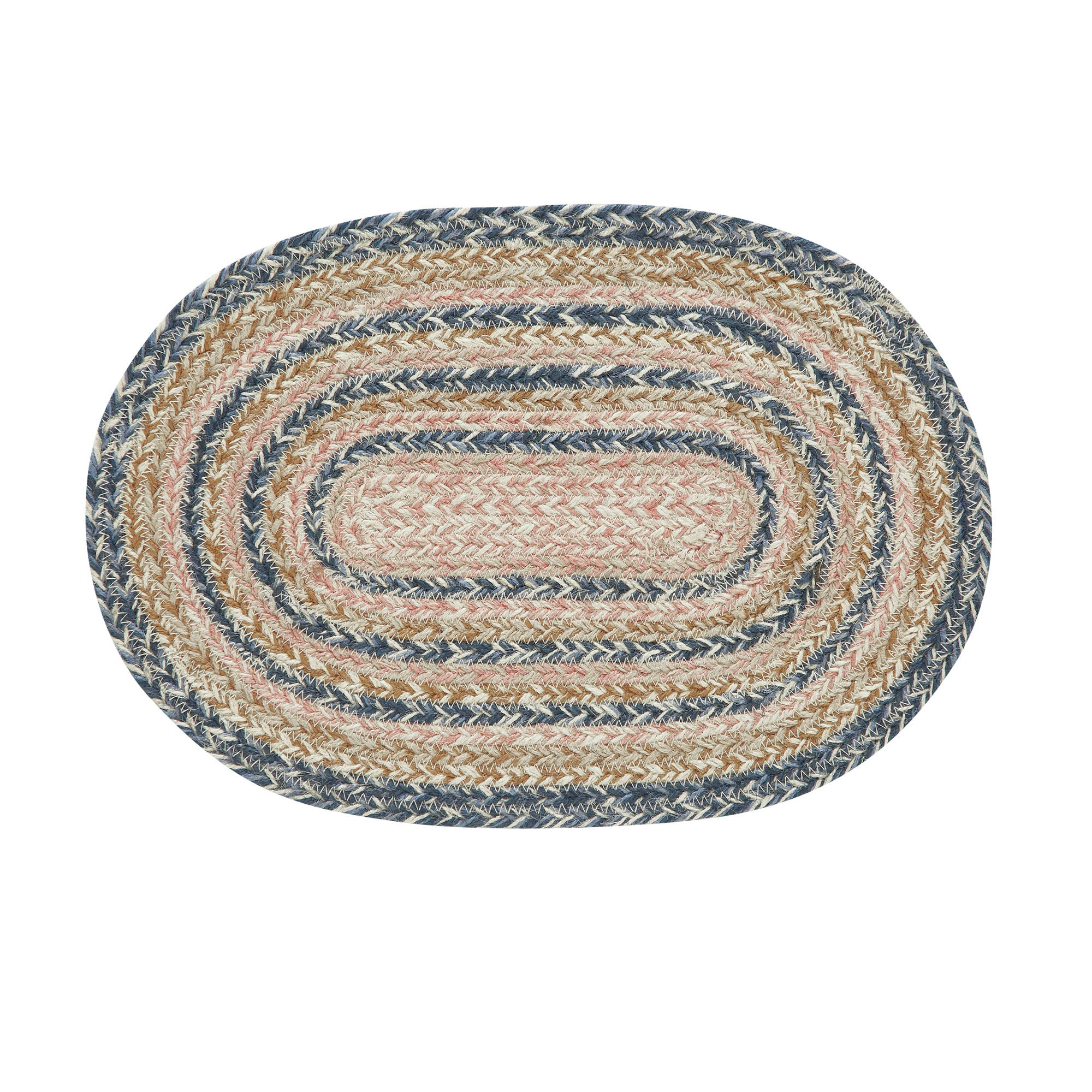 Kaila Jute Oval Placemat 10'' x 15'' - Image 2