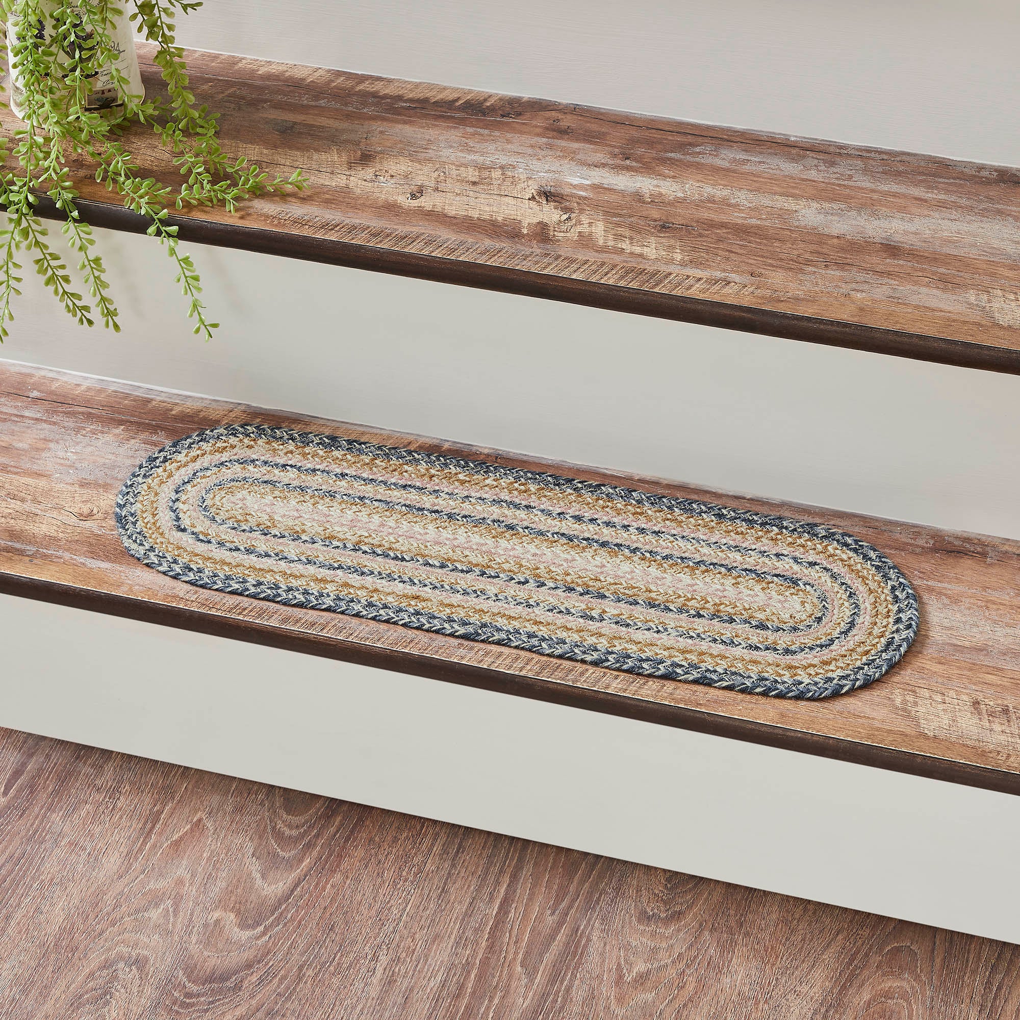 Kaila Jute Oval Stair Tread