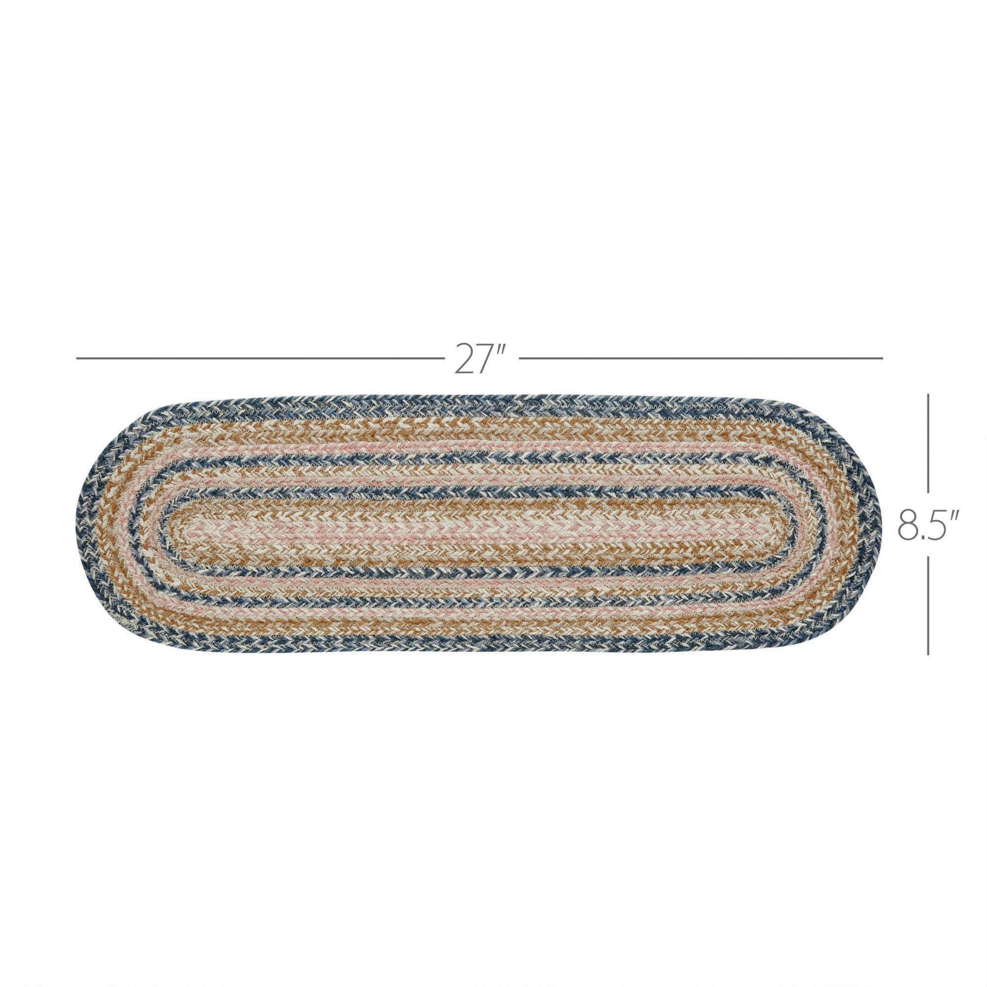 Kaila Jute Oval Stair Tread - Image 3