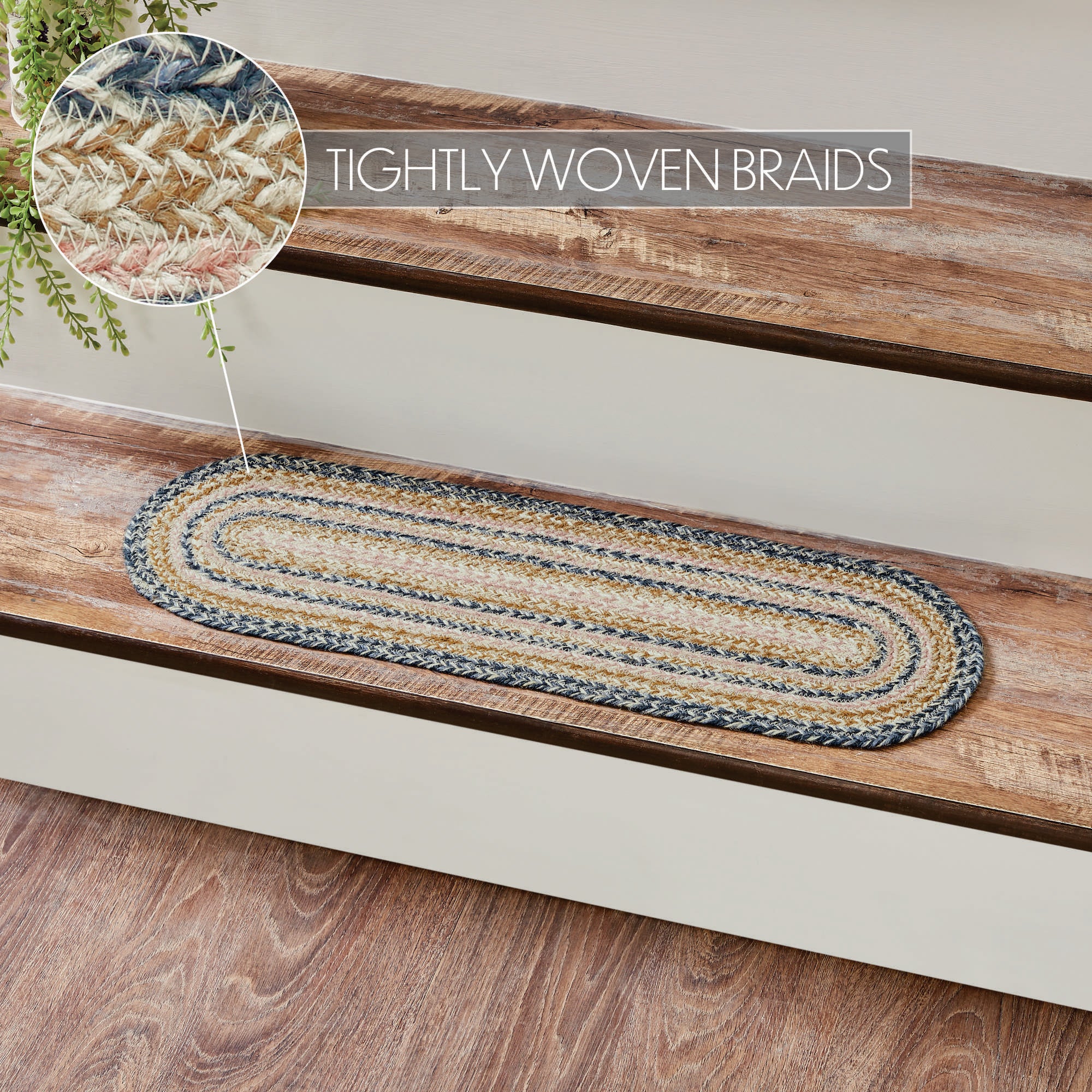 Kaila Jute Oval Stair Tread - Image 5
