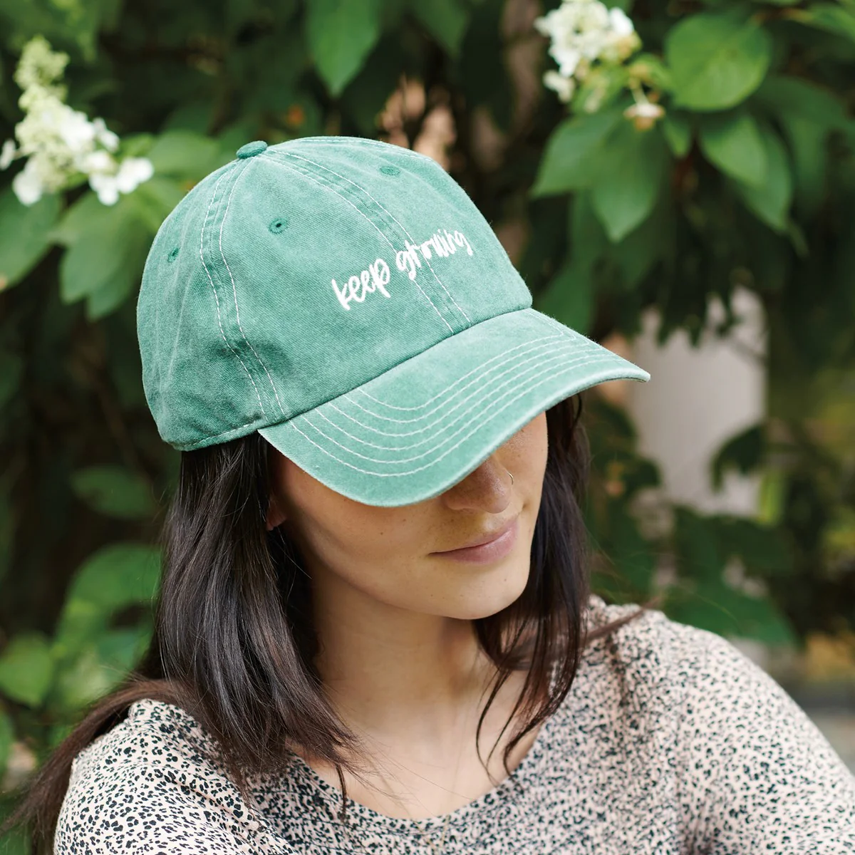 Keep Growing Embroidered Baseball Hat - Image 2