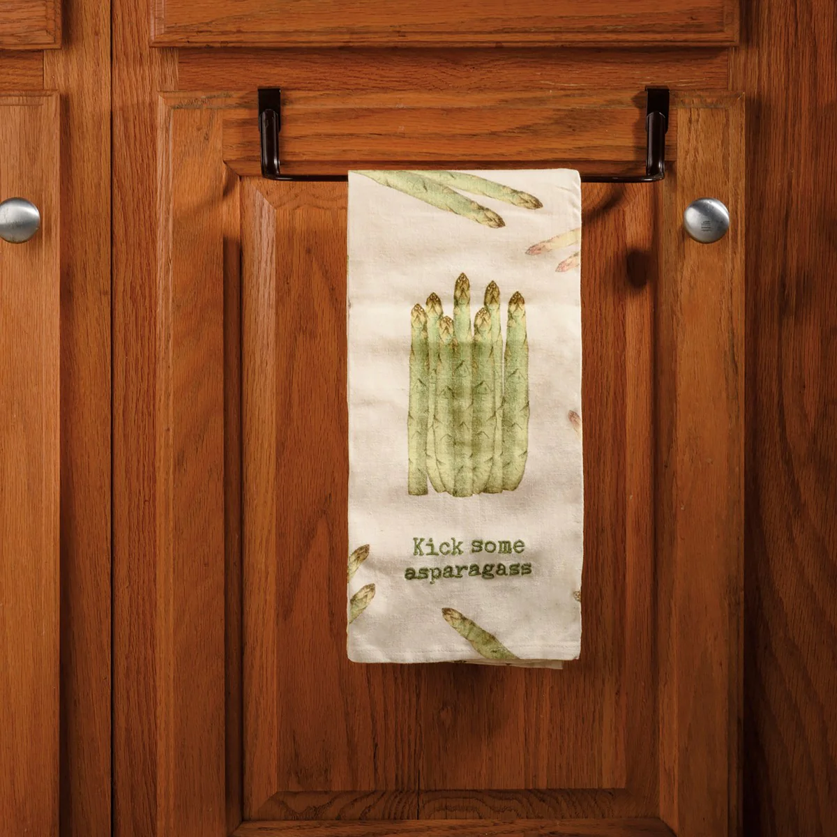 Kick Some Asparagass Kitchen Towel - Image 3