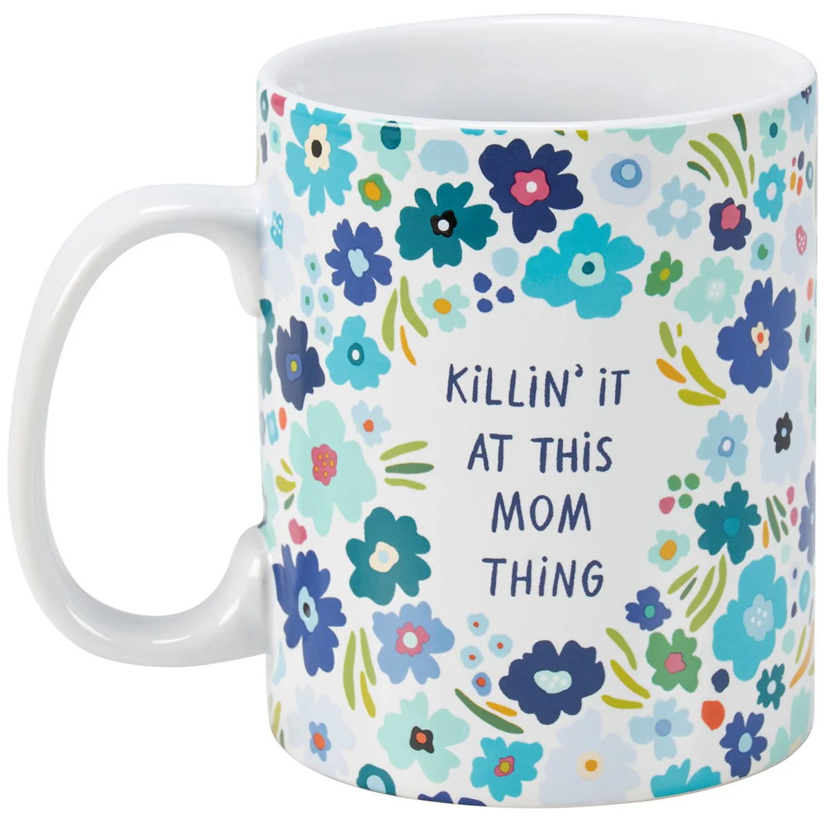 Killin' It At This Mom Thing 20 oz Ceramic Mug - Image 3