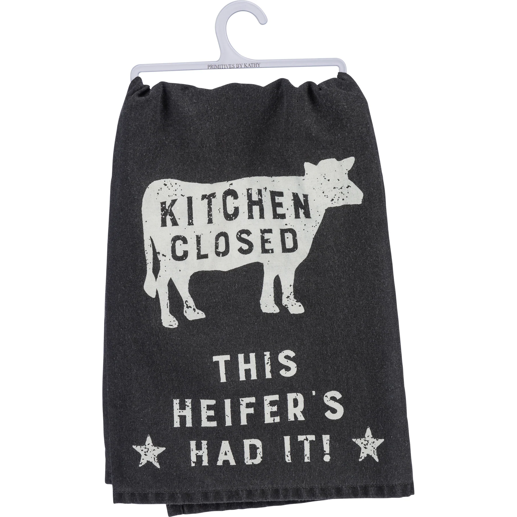 Kitchen Closed, This Heifer's Had It Dish Towel