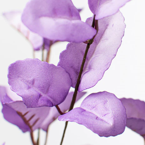Lamb's Ear Lavender Leaf Spray 19" H - Image 2