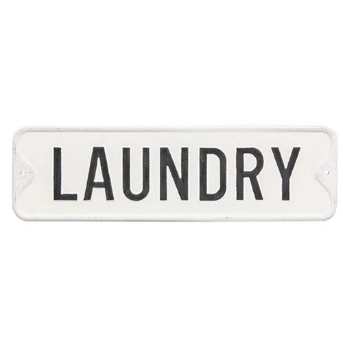 Laundry Farmhouse 12" Metal Sign - Image 2