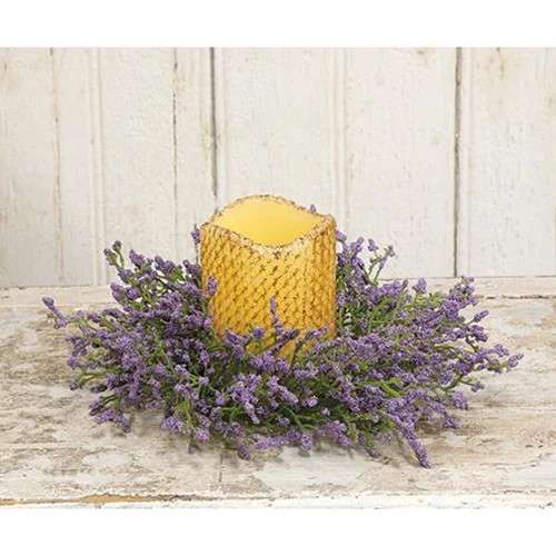 Lavender Astilbe 10" Faux Floral Ring - Image 3