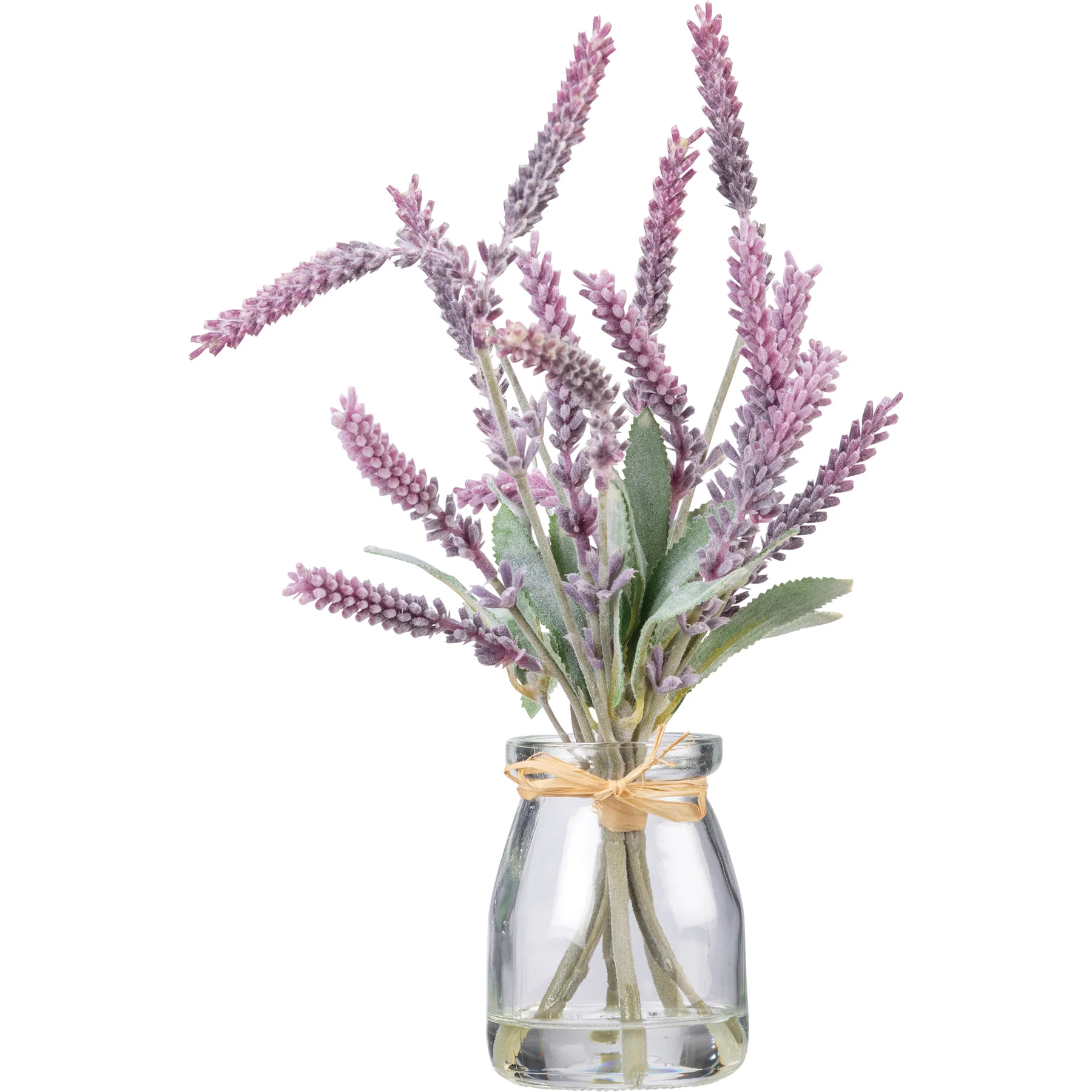 💙 Lavender Blooms Faux Florals in a Vase - Image 2
