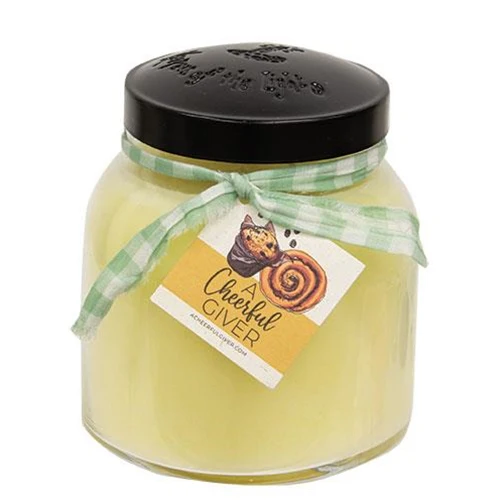Lemon Meringue 34 oz Papa Jar Candle