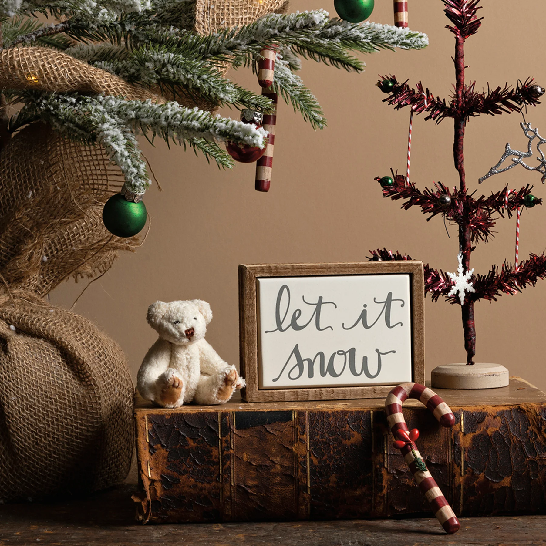 💙 Let It Snow Mini Box Sign - Image 2
